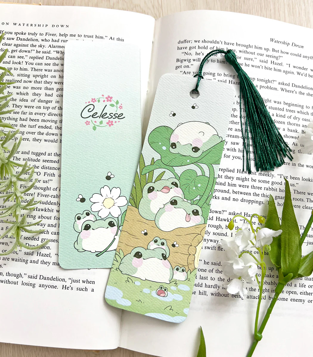 Blobfrogs Bookmark