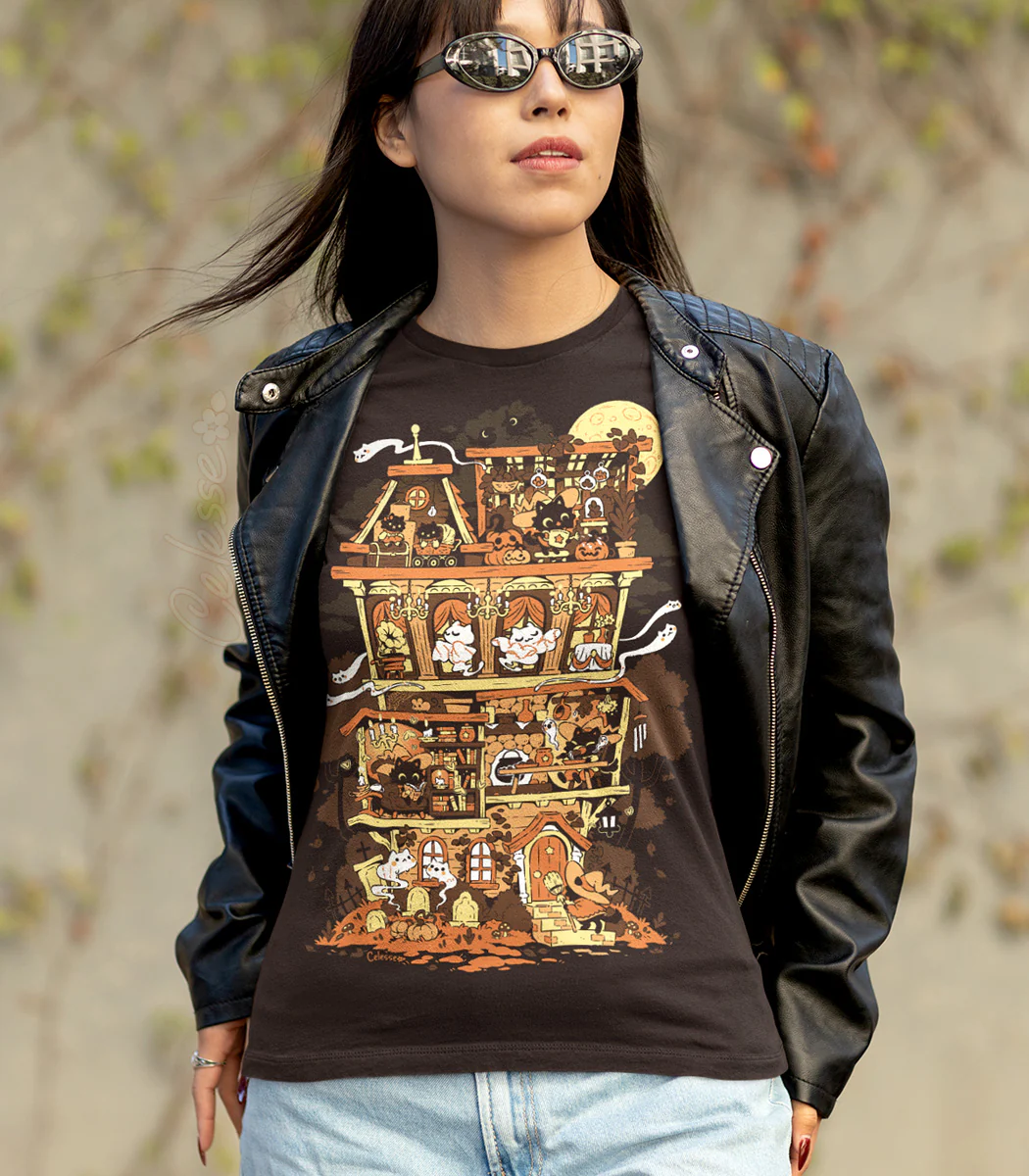 Halloween Haunted Home Shirt - Image 2