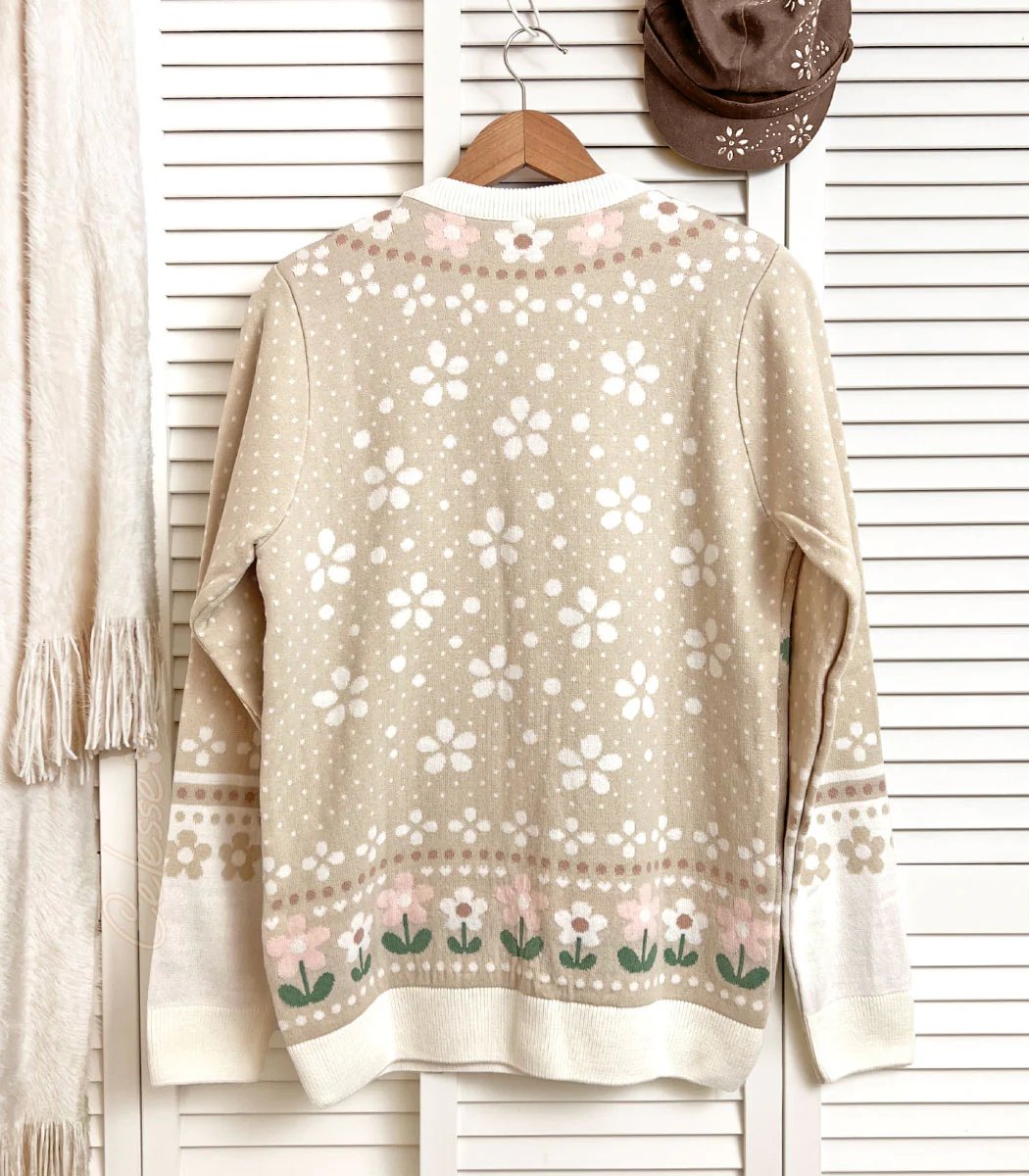 Little Deer Knit Sweater - Image 3