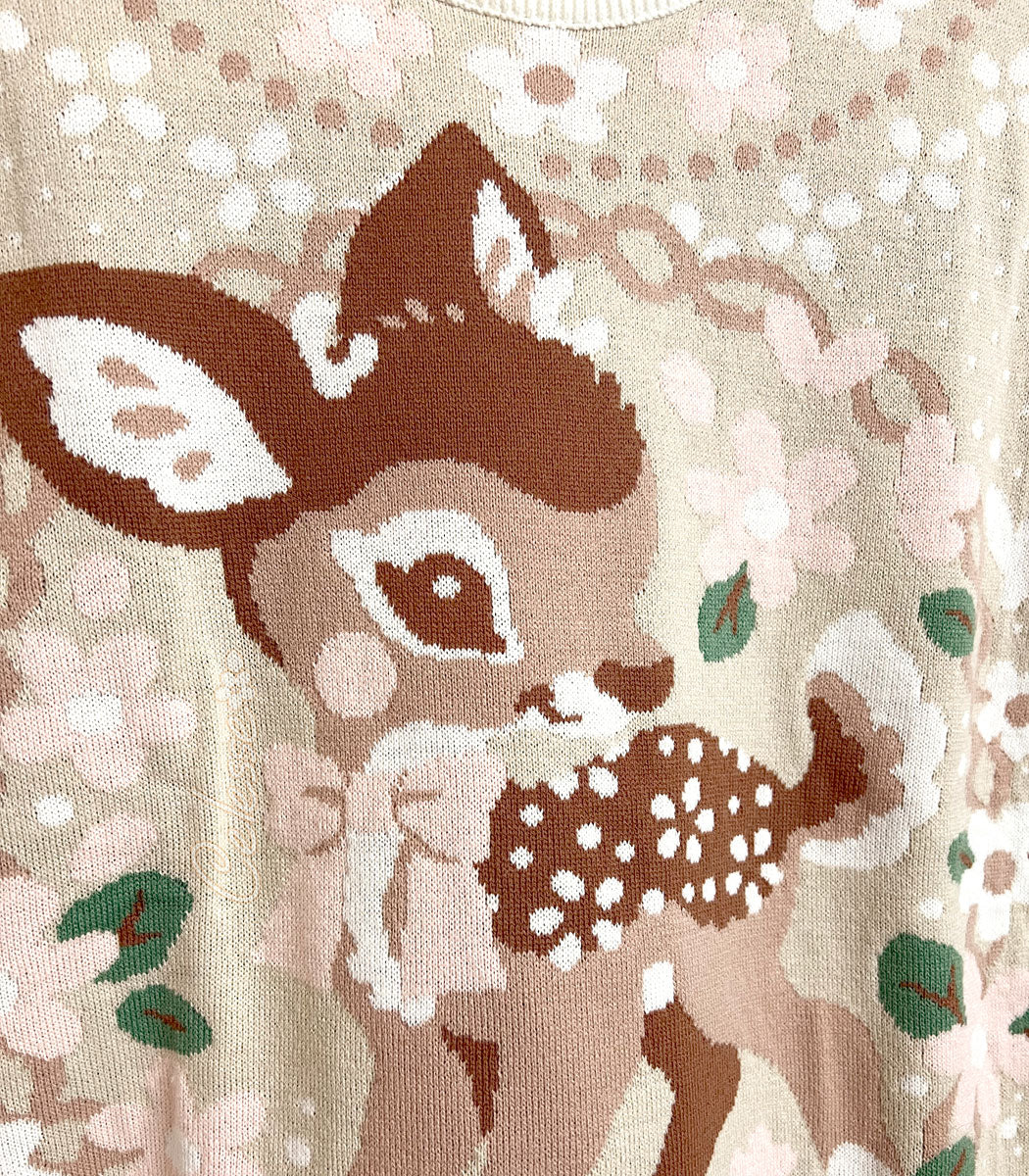 Little Deer Knit Sweater - Image 4