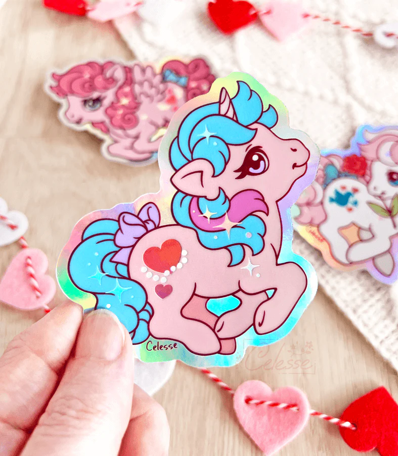 Little Pony Holo Vinyl Stickers - Image 3