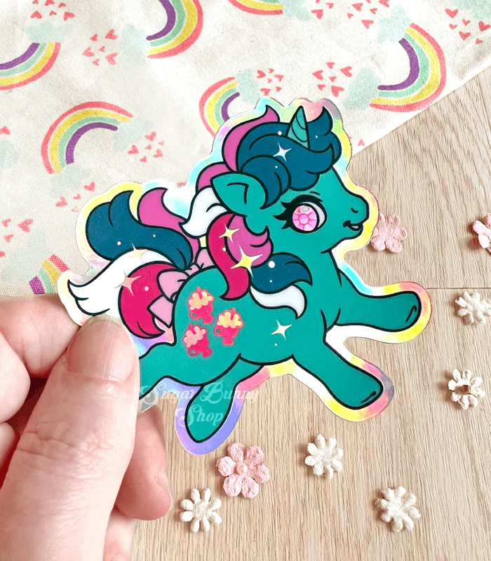 Little Pony Holo Vinyl Stickers - Image 5
