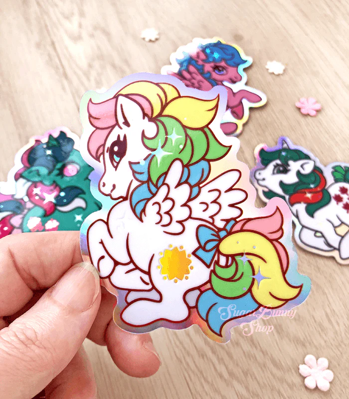 Little Pony Holo Vinyl Stickers - Image 9