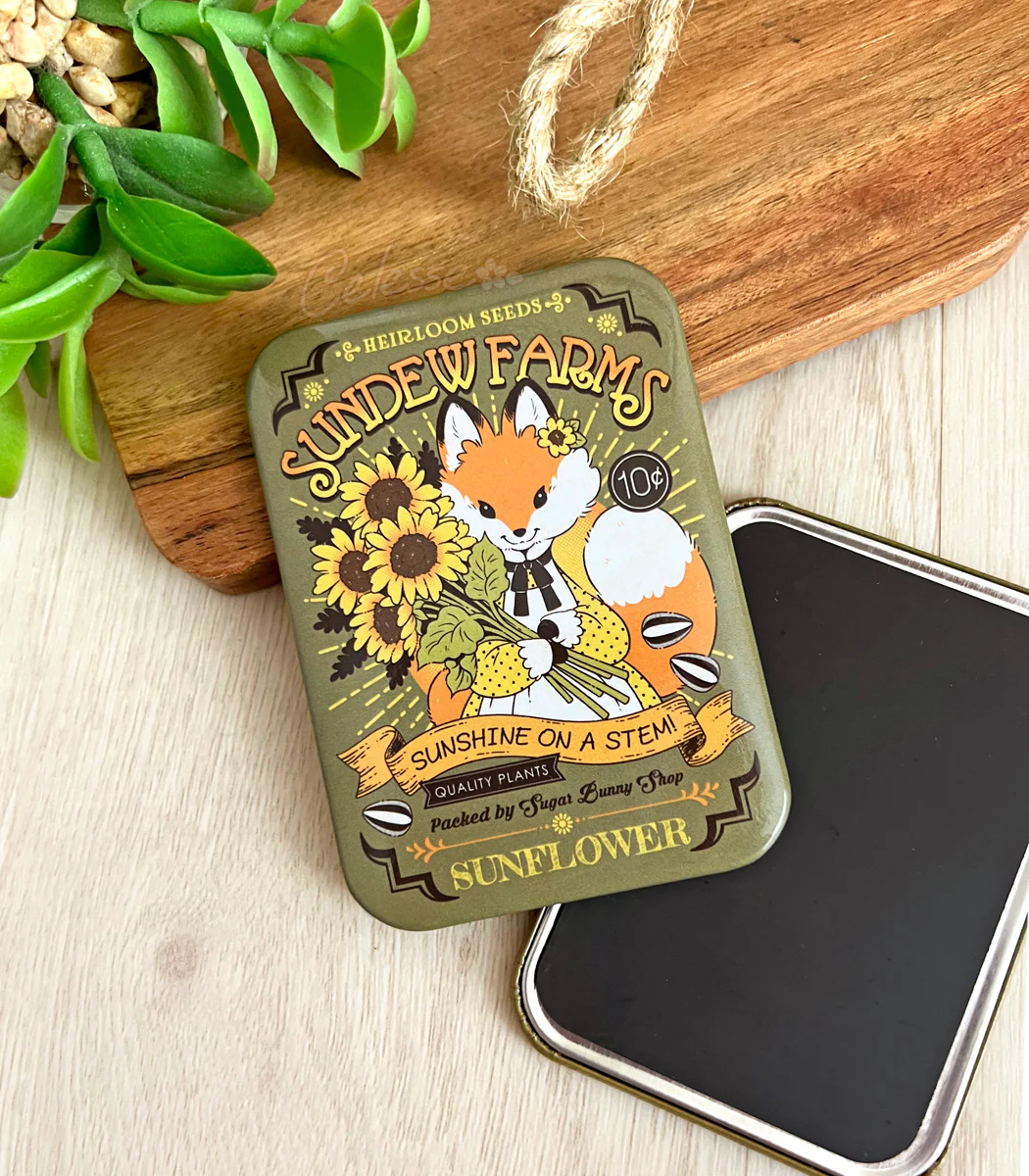 Sundew Farms Fox Fridge Magnet